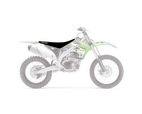 Blackbird, Комплектне сидіння, Сидіння мотоцикла, Козирок (+15 мм), Kawasaki KXF 250 '13-'16/KXF 450 '12-'15, Чорний