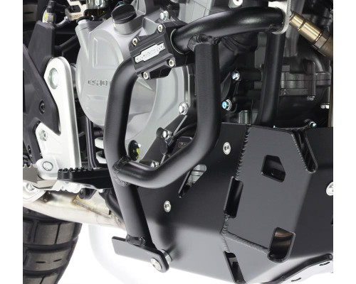 Crosspro 2025 підвіска та радіатор нижній CF Moto 450 MT 2024 чорний сумісний з оригінальною пластиною