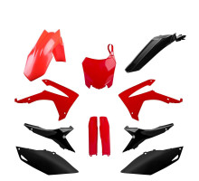 Polisport Full Kit Комплект пластика Honda CRF 250R '14-'17 CRF 450R '13-'16 на стіл Передньою та Оснащенням Амортизатор Red Black Corn