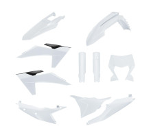 Повний пластиковий комплект Polisport для KTM EXC/EXC-F/XC-W/XC-WF TBI 2024-2025 з фарами та амортизаторами