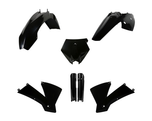 Комплект деталей Polisport Full Kit для амортизаторів KTM SX '03-'04, чорний