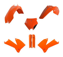 Повний комплект Polisport для пластикових деталей KTM SX '05-'06 XC/XC-F '06-'07 від заднього амортизатора Помаранчевий
