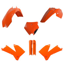 Повний комплект Polisport для пластикових деталей KTM SX '05-'06 XC/XC-F '06-'07 від заднього амортизатора Помаранчевий
