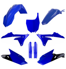 Повний комплект пластикових деталей Polisport для Yamaha YZ 250F 2014-2018 YZ 450F 2014-2017 з минулого тижня, пластини для амортизаторів, пазухи, чорні
