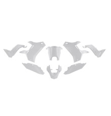 Комплект пластикових деталей Racetech RTECH без переднього бампера T7 Revolution Yamaha 700 2019-2024 білий