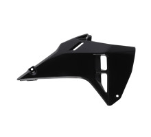 Polisport, CRF 250R/450R '25, кришка радіатора, в зборі, чорна