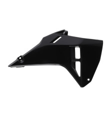 Polisport, CRF 250R/450R '25, кришка радіатора, в зборі, чорна