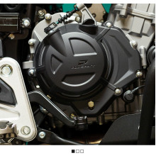 Комплект амортизаторів Polisport IBEX для CF Moto 450MT 2024-2025 чорний