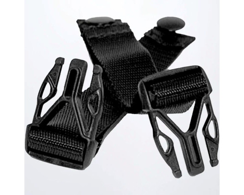 Asterisk Carbon Cell Tether Strap Комплект ременів для ортезів Чорний