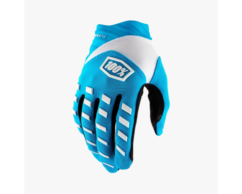 100 PERCENT Airmatic рукавички Cross/Enduro, дихаючі, розмір 2XL, синій/білий