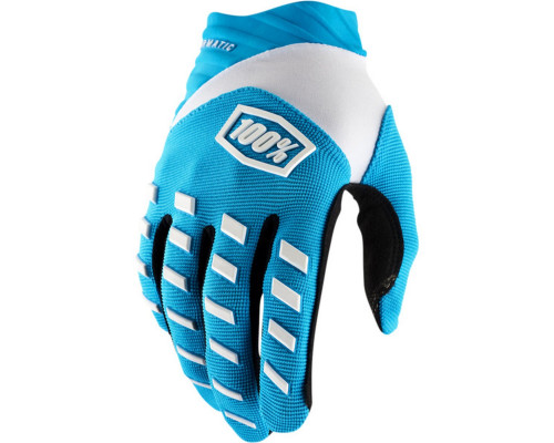 100 PERCENT Airmatic рукавиці Cross/Enduro ventilated розмір M синій/білий