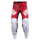 111 Racing Moto Pants Sharp Red, штани для мотоцикла, червоно-білі, розмір 38