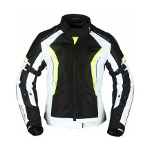 MODEKA KURTKA KHAO AIR LADY CZARNO-POPIELATO-NEONOWA ROZMIAR 34