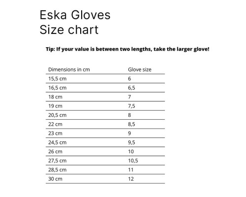 ESKA Gloves рюкзак GTX Grip наплічний ремінь Gore-Tex розмір L чорний