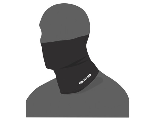 Флісова куртка Oxford NECK GAPER з ворота, універсальна, чорна