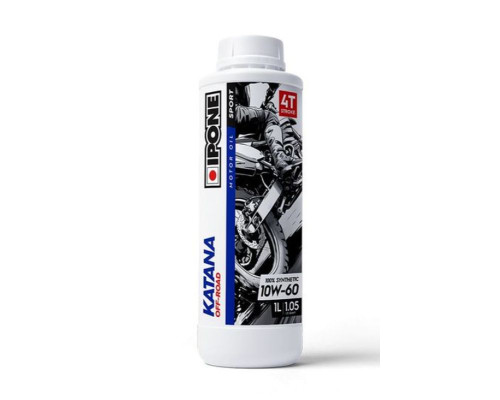 Моторна олива IPONE Katana Off Road 100% синтетична 10W60 1 л (естерна, MA2)