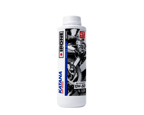 Моторна олива IPONE Katana Off Road 4T 100% синтетична 1 л 10W50 MA2 ефірна