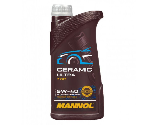 Моторна олива MANNOL Ceramic Ultra 5W40 1 л