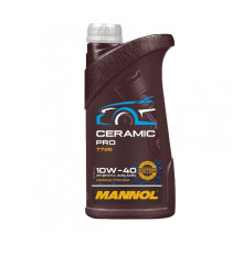 Моторна олива MANNOL Ceramic Synthetic 10W40 1L чорна