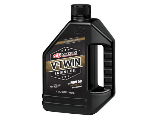 Maxima Racing Oils V-Twin motor oil synthetic Full Synthetic 20W50 1 літр чорний