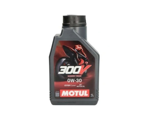 Моторна олива MOTUL 300V FL Road Racing 0W30 1 л зелена