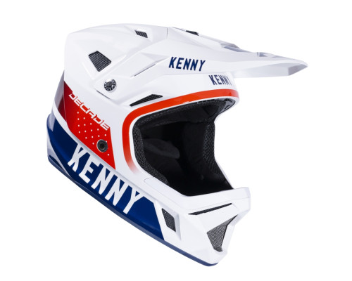 Kenny Racing Decade Smash Patriot Шолом MTB MIPS Розмір S Синій Червоний