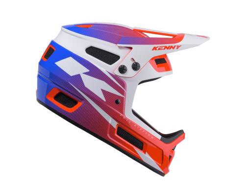 Kenny Racing Elite Graphic Patriot шолом MTB червоний/синій/білий розмір XL