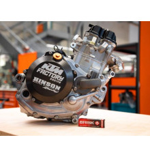 Паливний бак BRISK Premium COR10LGS для KTM SXF/EXCF 250/450 '14-'22, Husqvarna FC/FE '14-'22, GasGas EC/EX '21-'22, OEM, сріблястий