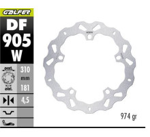 Galfer first galley disc Wave BMW R 1300GS Adventure 310x181x4.5 мм 2023-2025 сріблястий