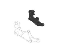 MOTO-MASTER Adapter Oversize 320 мм Supermoto для OEM затискача Beta RR X-Trainer чорний