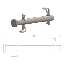 Moto-Master Hanger Кліпси Гальмівні Задні KTM 85 SX 2021 Freeride E-XC 2021 GasGas MC 85 2021 Husqvarna TC 85 2021 Передні KTM 65 SX 2023 GasGas MC 65 2023 Husqvarna TC 65 2023