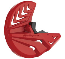 Polisport Кришка гальмівного диска ПЕРЕДНІ з Амортизатор Honda CRF 250R/450R 2015-2023 Red