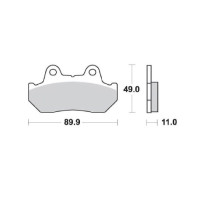 SCHUH KH69/3 органи колеса Honda CBR 600/XL 600 V 87-90, CX 650/Turbo 83-85, CB 750/CB 900 Boldor 81-83, VT 1100 87-93, GL 1200/1500 84-00 передні/з
