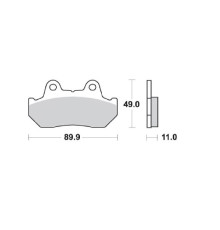 SCHUH KH69/3 органи колеса Honda CBR 600/XL 600 V 87-90, CX 650/Turbo 83-85, CB 750/CB 900 Boldor 81-83, VT 1100 87-93, GL 1200/1500 84-00 передні/з