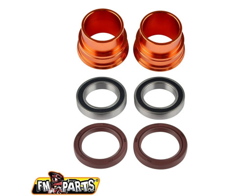 Комплектація FM-PARTS для задньої групи та власників втулками KTM/Husqvarna/Gas Gas 2003-2023 вісь 20мм помаранчевий