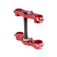 XTRIG ROCS Tech трійні траверси Kawasaki KX 85 2008-2025 офсет 25мм X-TRX коричневий