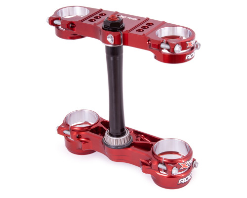Передні кришки XTRIG ROCS Tech для KTM SX/SX-F '13-, EXC, Husqvarna '14-'22, Gas Gas '21-'22, зсув 20 мм-22 мм, X-Trig cortical
