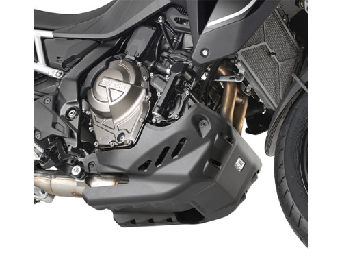 GIVI, ALUMINUM OIL PAN CIRCUIT, картер, алюміній, для Suzuki V-Strom 800SE, 2023-2024, сріблястий