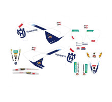 Blackbird Nail Set Husqvarna FC/TC 2016-2018 TE/FE 2017-2019 Replica Factory Husqvarna синій/жовтий