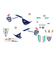 Blackbird Nail Set Husqvarna FC/TC 2016-2018 TE/FE 2017-2019 Replica Factory Husqvarna синій/жовтий