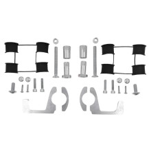 Polisport Trail Blazer Handbars Adventure Parts CF Moto 450MT 2024-2025 сірий чорний