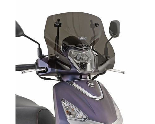 Передня кришка Kappa 2025/07: SYM HD 300 '19-'24, Symphony 125 '20-'24, Piaggio Medley 125/150/S '20-'24, закрита, 19x44 см