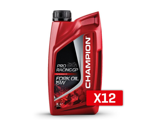 Олива Champion ProRacing GP Fork Oil 15W Butter для телескопічних/демпферних вилок 1 л синтетична