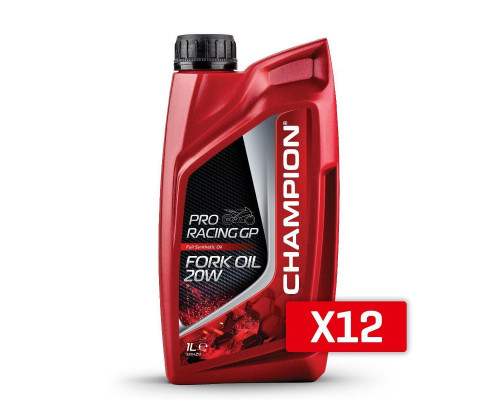 Олива Champion ProRacing GP Fork Oil, телескопічна олива, синтетична олива, 20W, 1 л