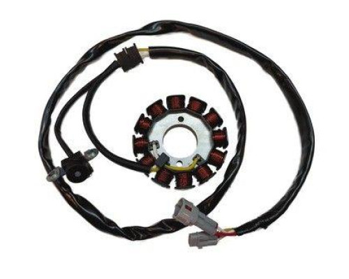 DZE ОБМОТКА ГЕНЕРАТОРА ЗМІННОГО СТРУМУА СТАТОР Yamaha YFZ 450 2004-2009 5TG-81410-00-00 чорний