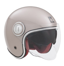 NOX PREMIUM KASK OTWARTY JET HERITAGE SOLID KOLOR SZAMPAŃSKI ROZMIAR M