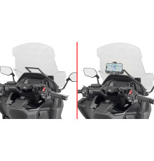 ПОПЕРЕЧНА ДУЖИНА ДЛЯ КРІПЛЕННЯ GPS/СМАРТФОНУ GIVI - HONDA Forza 750 (25)