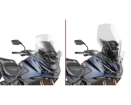 GIVI скло TRANSPARENT 60 x 49 см (В x Д) - HONDA NT 1100 (25)