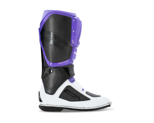 GAERNE Мотоботи CROSS/ENDURO MODEL SG-12 LIMITED EDITION (EDYCJA LIMITOWANA) BLACK/PURPLE/WHITE КОЛІР ЧОРНИЙ/ФІОЛЕТОВИЙ/БІЛИЙ РОЗМІР 41