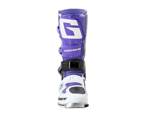GAERNE Мотоботи CROSS/ENDURO MODEL SG-12 LIMITED EDITION (EDYCJA LIMITOWANA) BLACK/PURPLE/WHITE КОЛІР ЧОРНИЙ/ФІОЛЕТОВИЙ/БІЛИЙ РОЗМІР 41